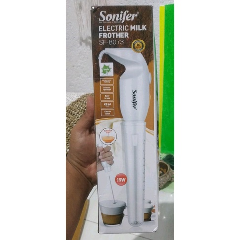 Milk Frother Sonifer Mixer Pengaduk Susu Kopi Foamer Elektrik SF-8073