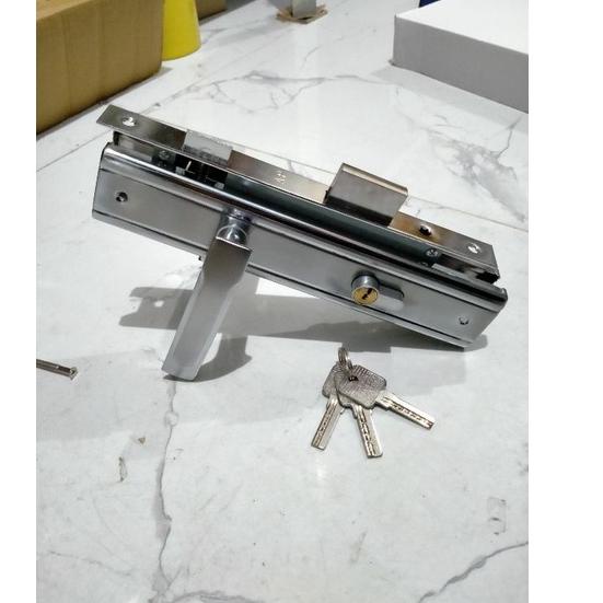 Update Sekarang Kunci pintu besar murah handel pintu komplit full set 25cm