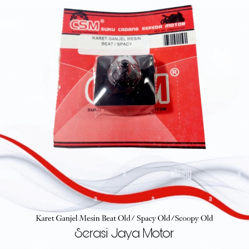 CSM KARET GANJEL MESIN BEAT / KARET TAHANAN MESIN BEAT/SCOOPY/SPACY