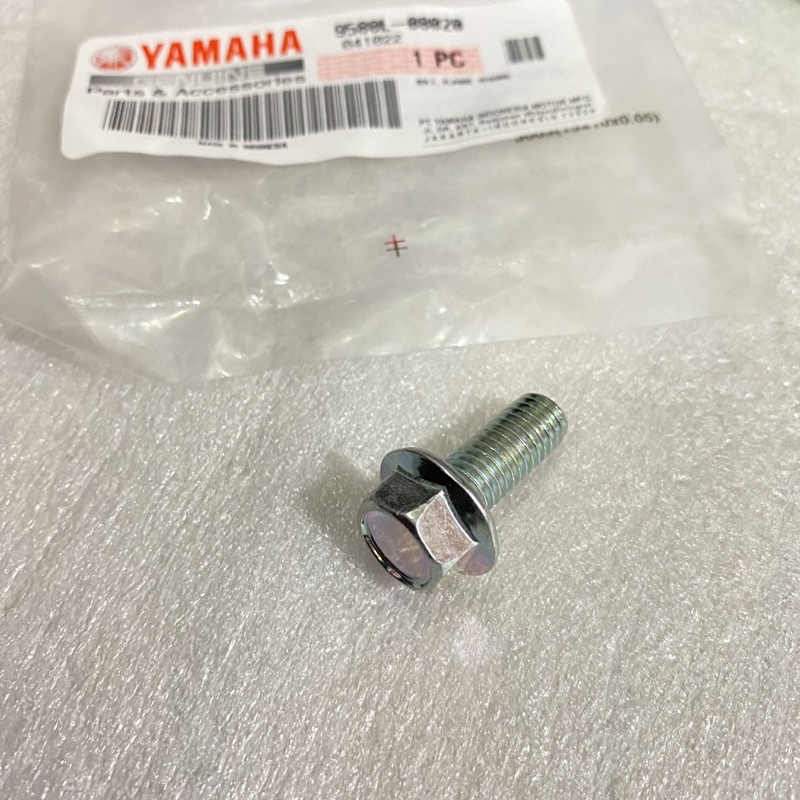 BAUT GANTUNGAN KNALPOT KE FOOTSTEP STEP BELAKANG RX K RX KING 95804-10025 ORIGINAL YAMAHA