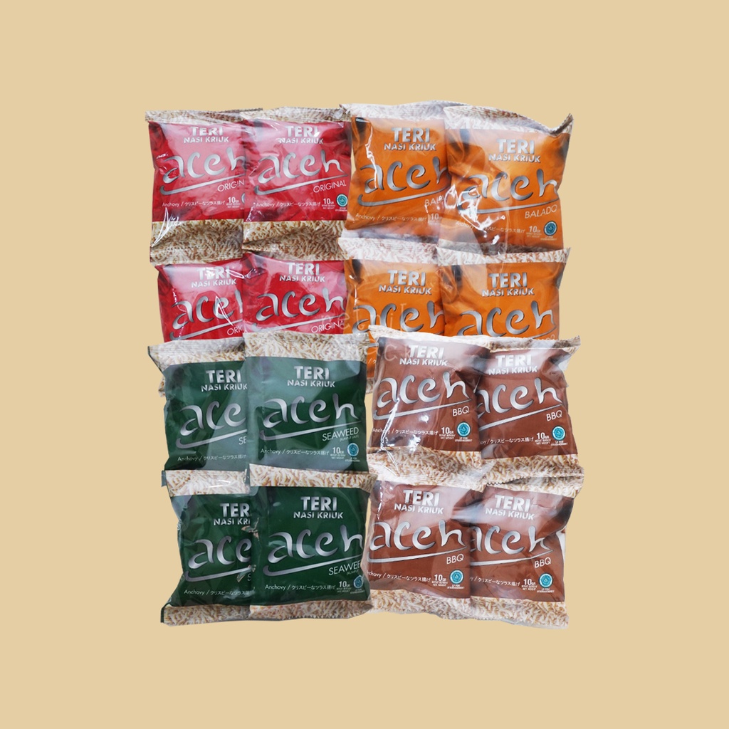 

Teri Nasi Kriuk Aceh Sachet isi 4