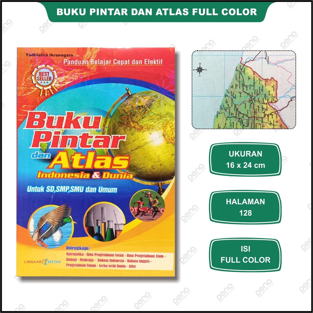 Buku Pintar dan Atlas Lengkap