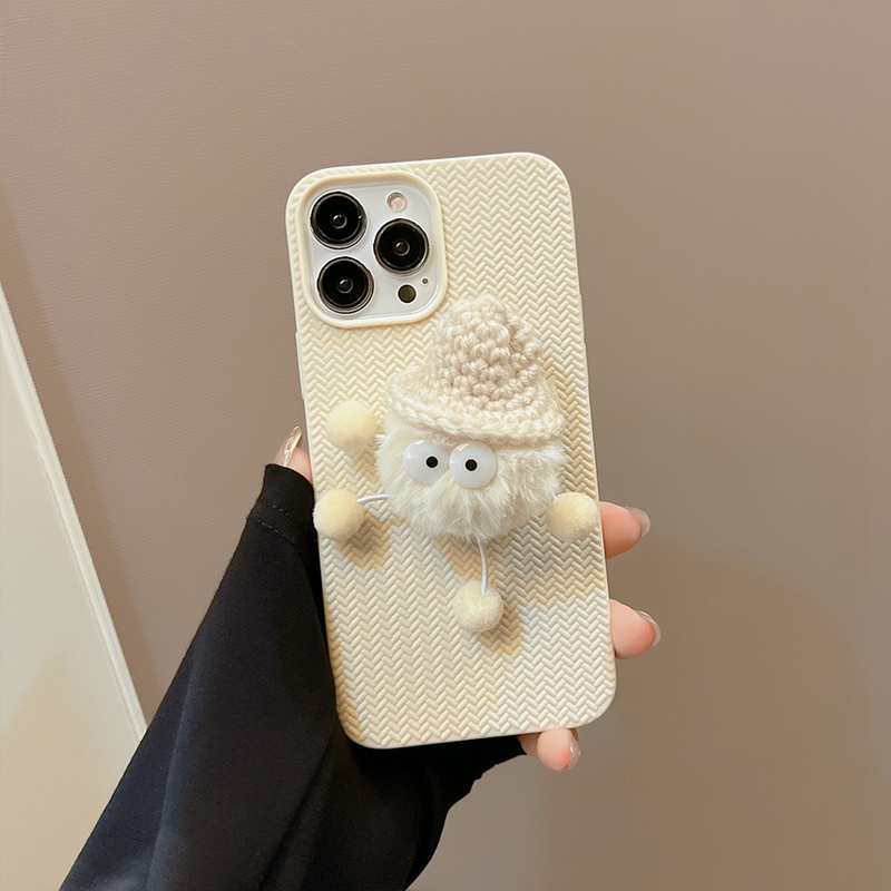 Soft Case Pelindung Kamera Desain Boneka Musim Dingin Untuk IPhone 7 8 14 Plus 7 + 8 + X XR SE 2020 XS Max 11 12 13 14 Pro Max mini