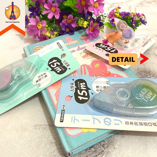 

Glue Tape Polos 15m Besar TG-G1523 Lem Kertas Roll Warna Warni Lucu Unik Perekat Fancy Best Gift Stationery For School Alat Tulis Kantor Sekolah Ready Grosir