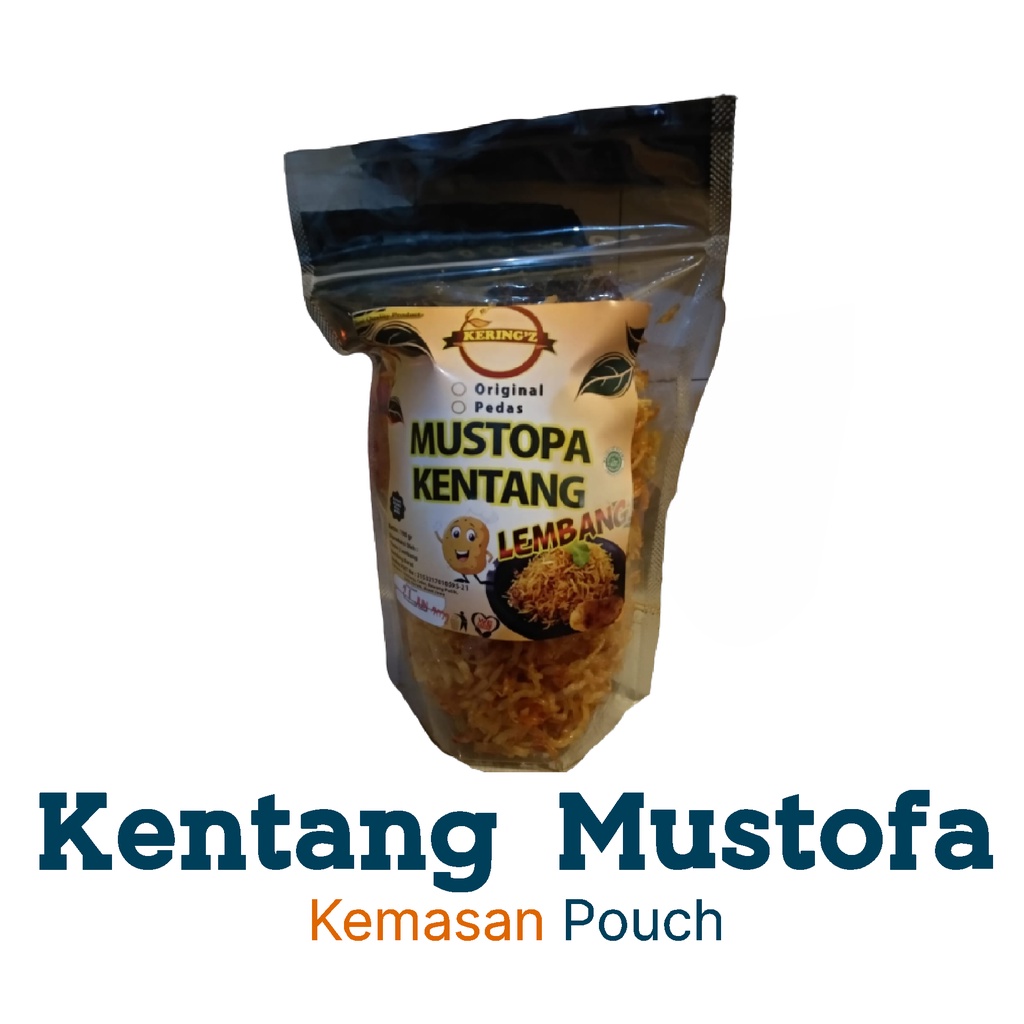 Kentang Mustofa| Oleh Oleh | Oleh Oleh Bandung | Keripik Kentang | Makanan Bandung | Makanan Khas by Keringzie