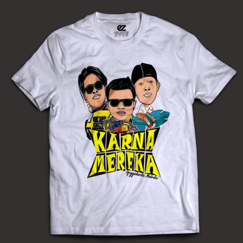 T-shirt KARNA MEREKA  | Kaos Unisex