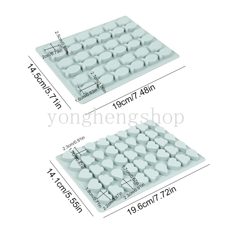 3d Silikon Es Batu Tray Donat Silikon Berbentuk Awan Permen Lembut Cetakan Coklat Alat Dekorasi Kue DIY Puding Cetakan Kue Aksesoris Dapur