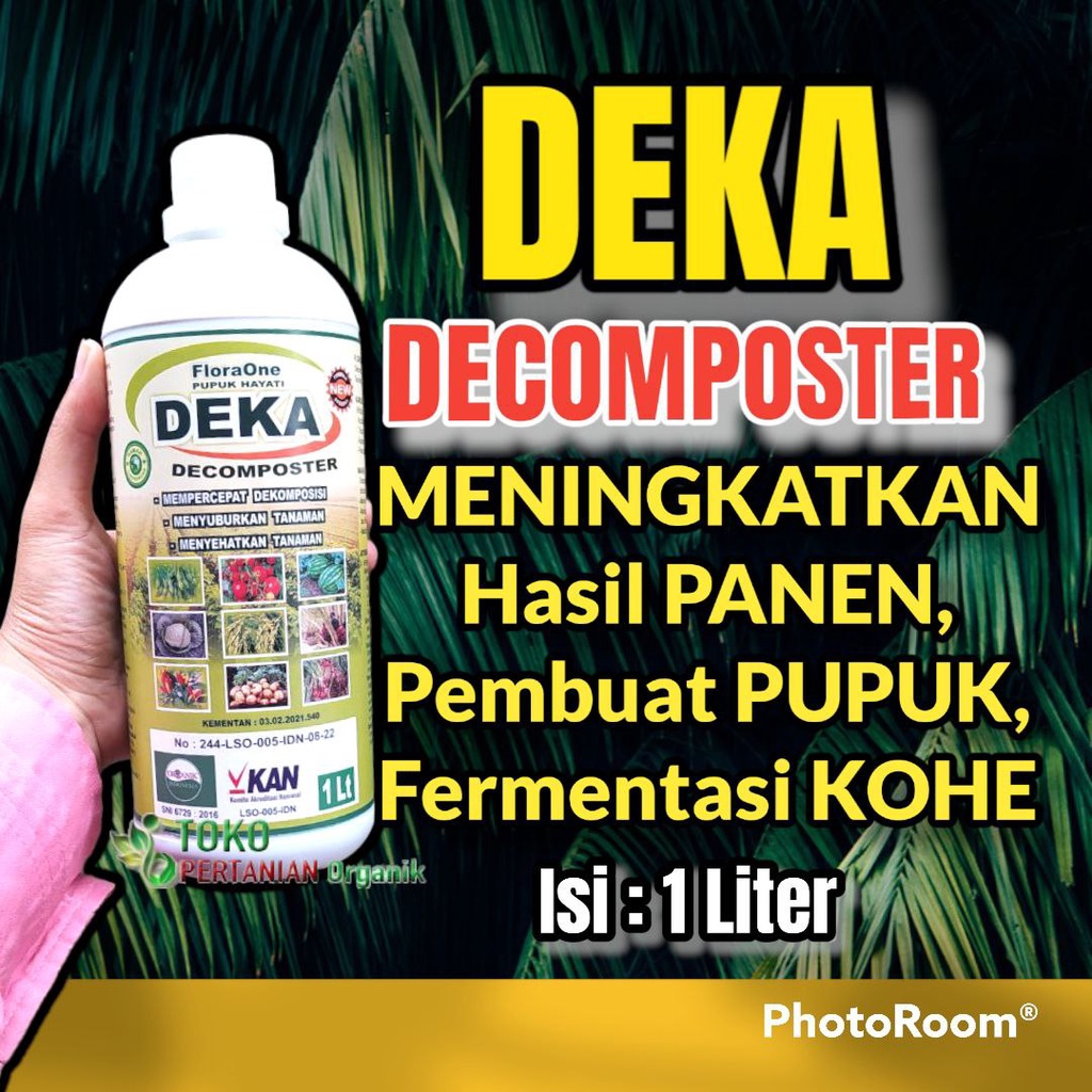 Deka pupuk mikroba dekomposer, Floraone Hayati Cair pengolahan pupuk kandang kambing
