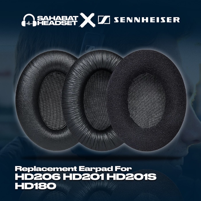 Earpad Ear Cushion Earcup Sennheiser HD206 HD201 HD201S HD180 Busa Pad