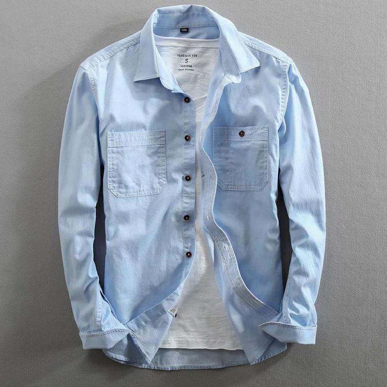 ㅀ KEMEJA JEANS ZERONES-KEMEJA LEVIS MOTIF WASH ORIGINAL-KEMEJA JEANS DISTRO TERLARIS BARU 3977 ♚