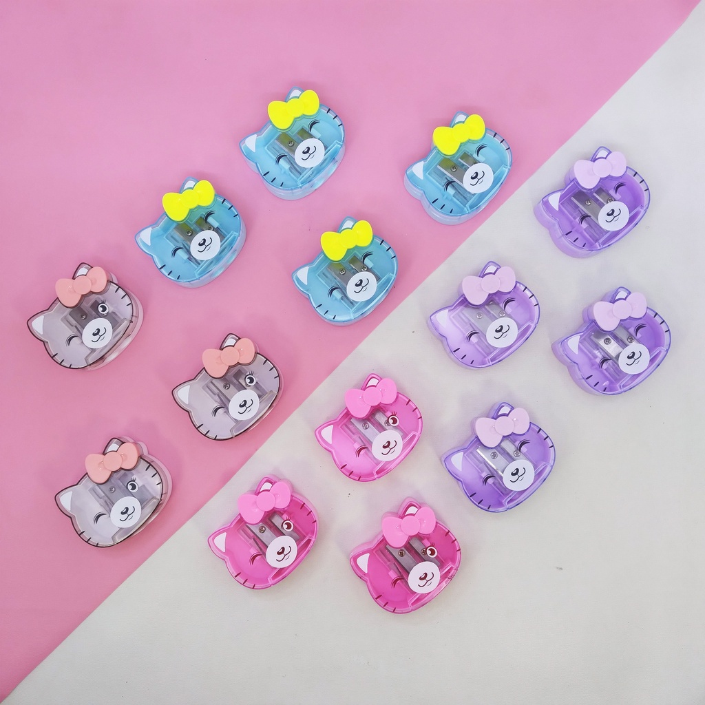 

RAUTAN FANCY 2 LUBANG / OROTAN / SHARPENER / ONGOTAN LUCU KITTY R5842