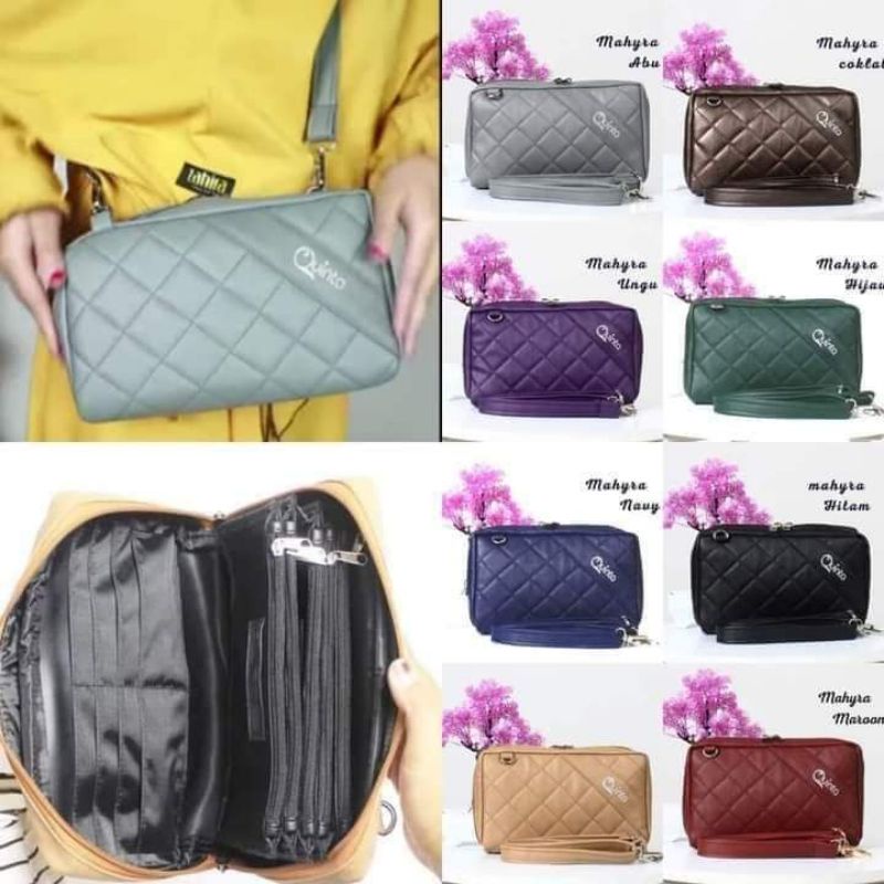 TAS SELEMPANG WANITA TAS PREMIUM TAS MAHYRA TAS QUINTA TAS BANYAK RUANG
