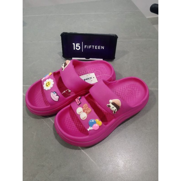 Sandal Wanita Import Sip FUJI Cherry Flower Jelly Korea Non-Slip Soles Best Seller 7816