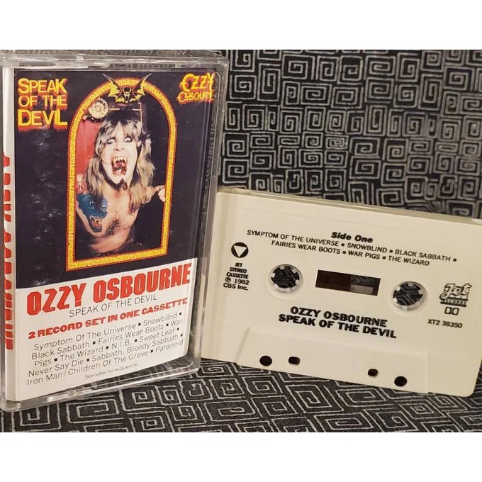 Ozzy Osbourne ‎– Speak Of The Devil (kaset pita)