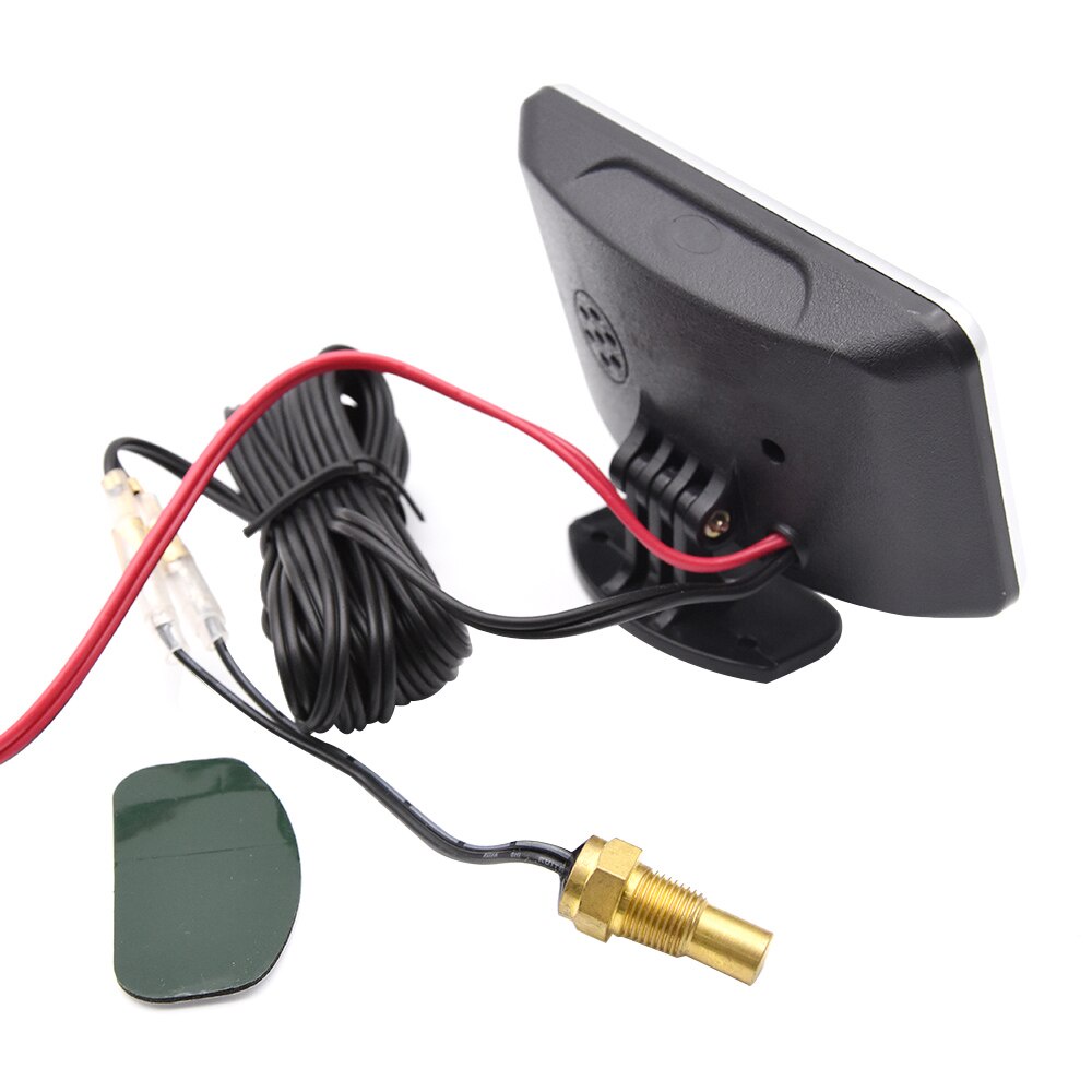2in1 LCD Digital Pengukur Temperatur Air Voltmeter Tekanan Udara