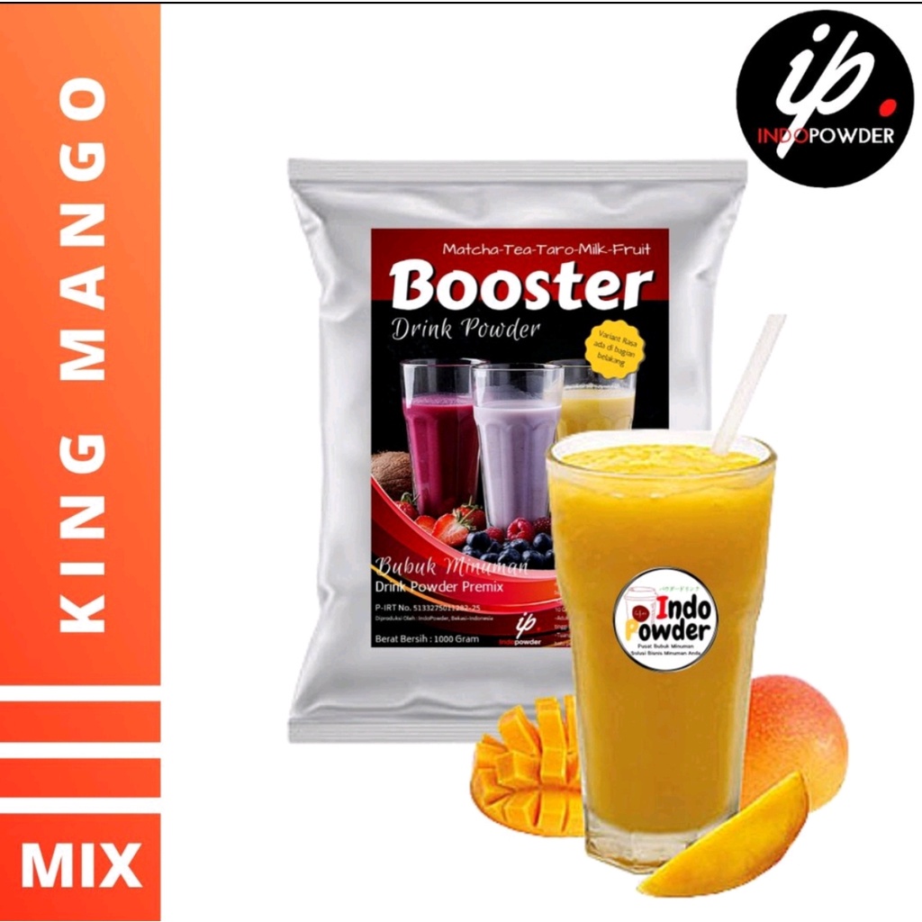 King Mango Powder 1 Kg / Bubuk Minuman Mangga / Powder Mangga 1 Kg