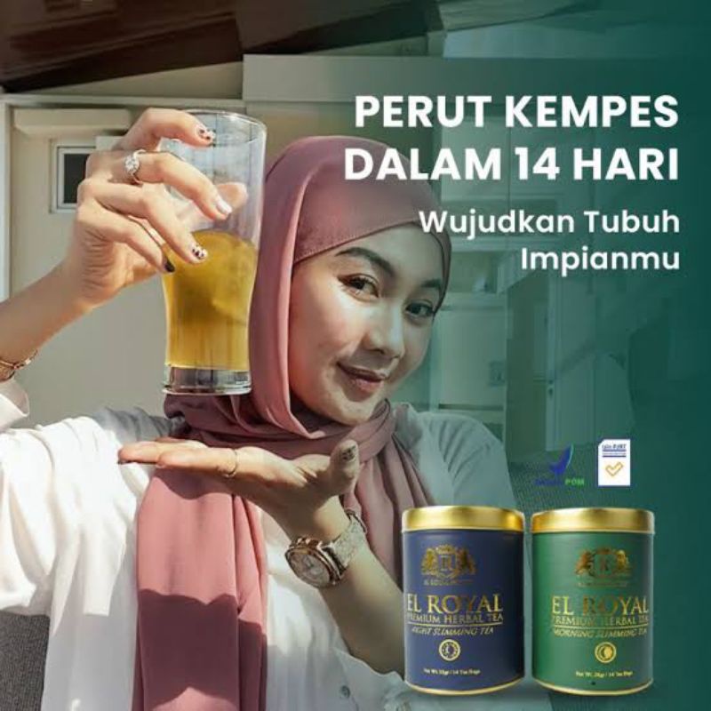 EL ROYAL Premium Herbal Tea Original Multi Fungsi