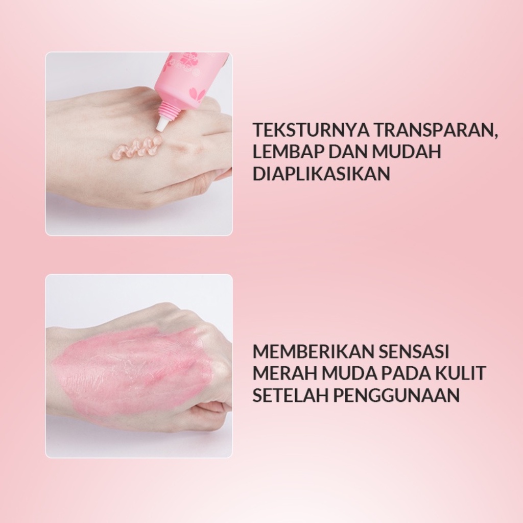 [ FREE GIFT ] BIOAQUA Warm Gentle Pink Nenhong Cream - Memutihkan Ketiak Memerahkan Area Intim