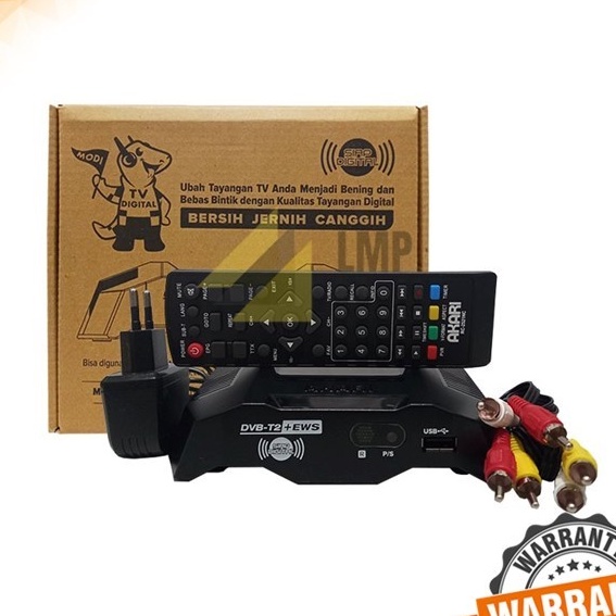 Akari ADS-525 TV Digital DVB-T2 Set Top Box UHF LMP