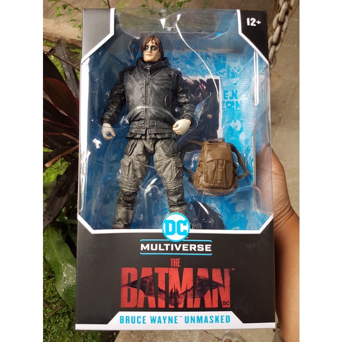 DC Multiverse Bruce Wayne Drifter Unmasked The Batman Movie McFarlane