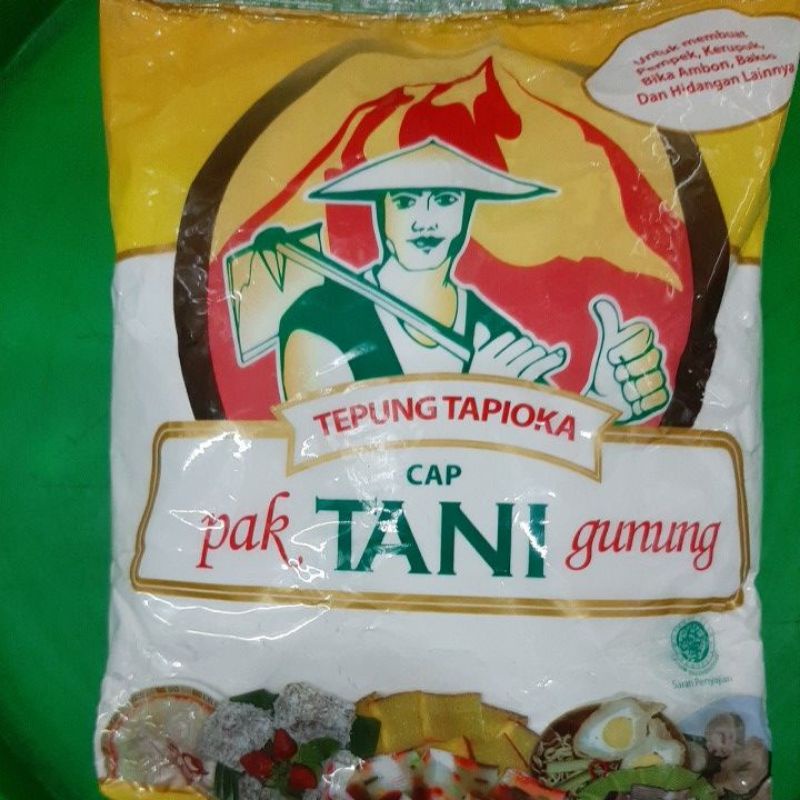 

Tepung Tapioka Cap Pak Tani Gunung 500 gram