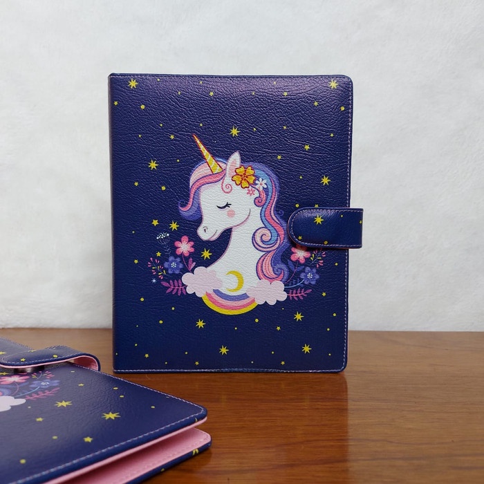 

BINDER PRINTING MOTIP UNICORN CUTE A5/RING 20, B5/RING 26