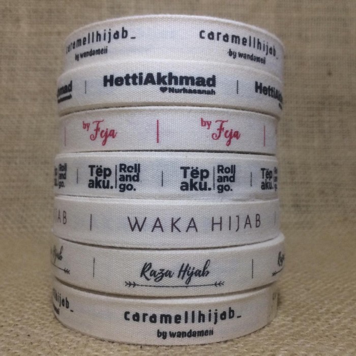 

Pita Label Katun 2cm