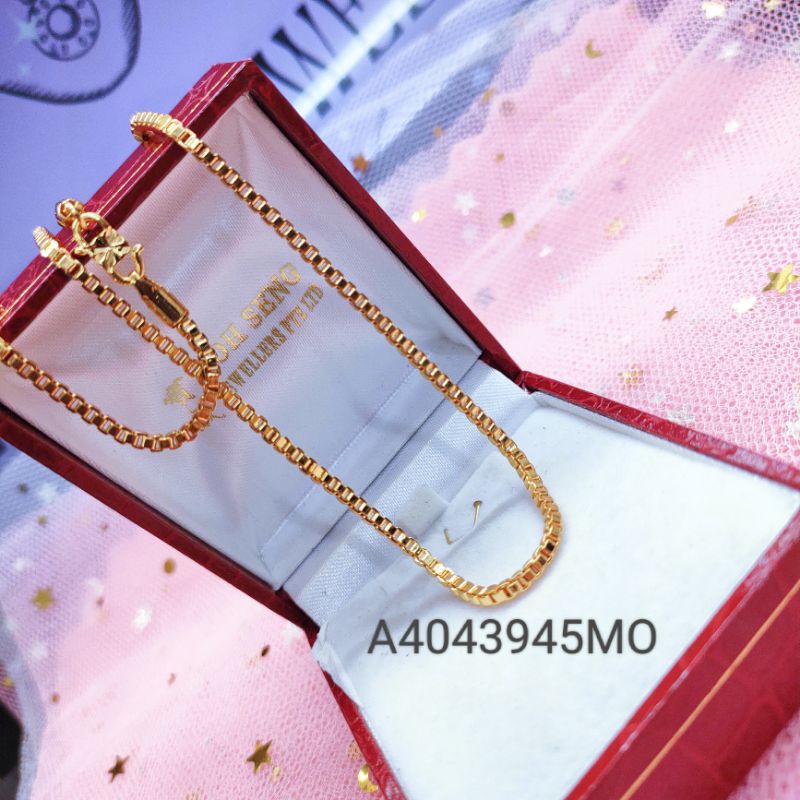 Kalung Italy Besar Titanium Anti Karat 43945MO