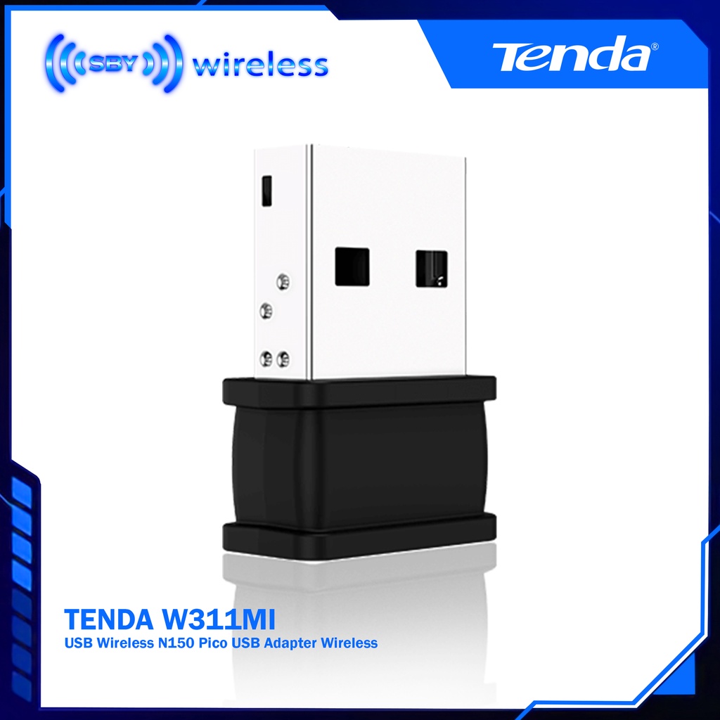 Tenda W311MI USB Wireless N150 Pico USB Adapter Wireless
