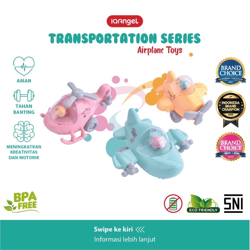 IQ ANGEL CAR TOYS QA002 - MAINAN ANAK