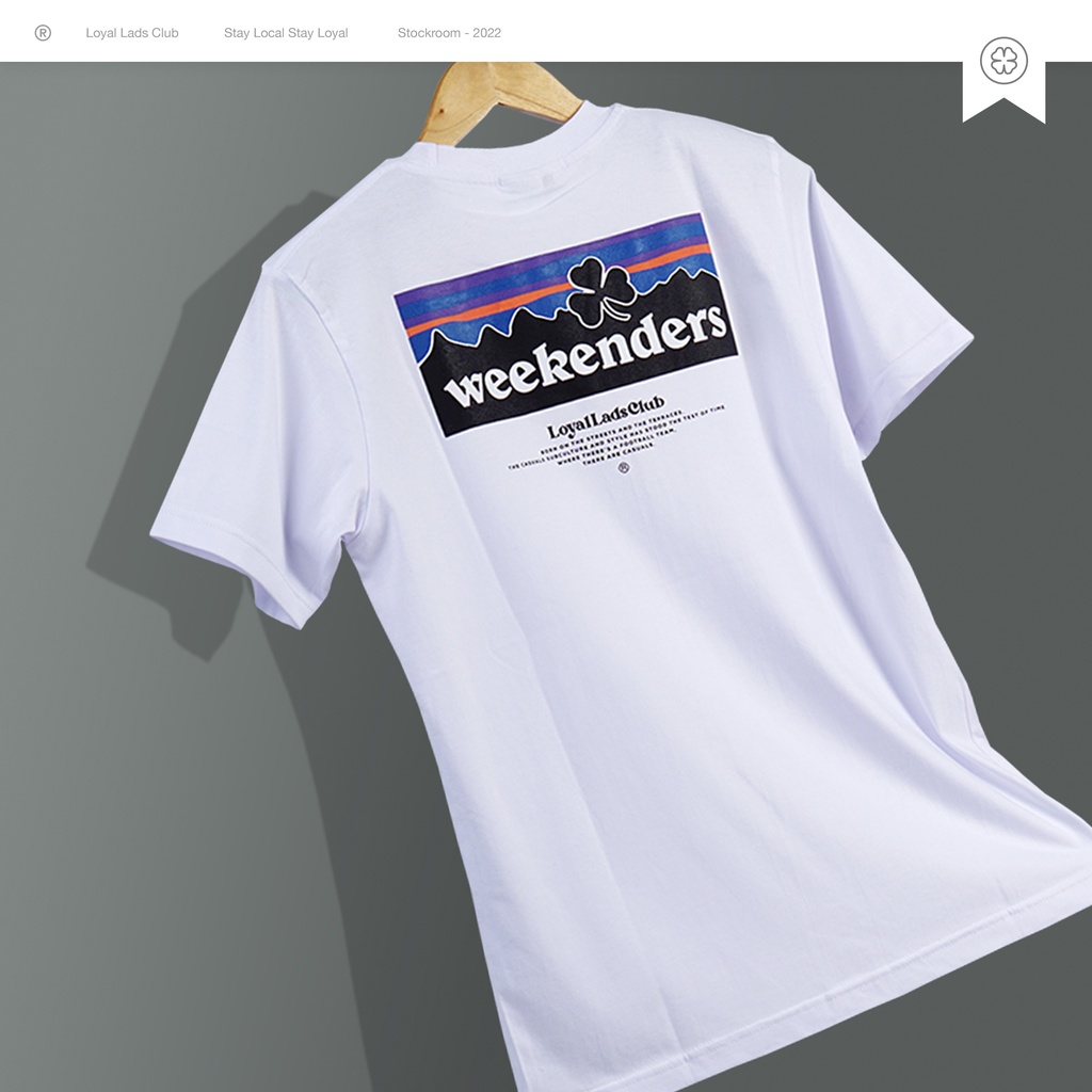 LOYAL LADS CLUB | Tshirt - Weekenders (White)