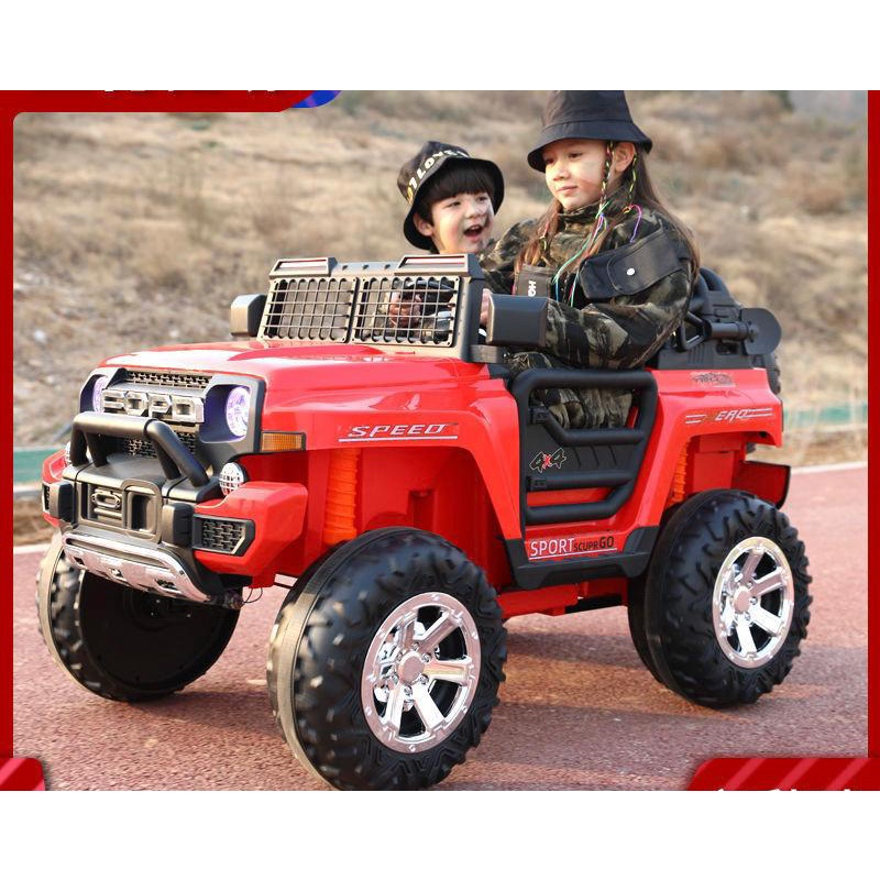 (BATAM) Mobil Aki Anak Jeep FORD Besar 2 Anak Jeep Offroad