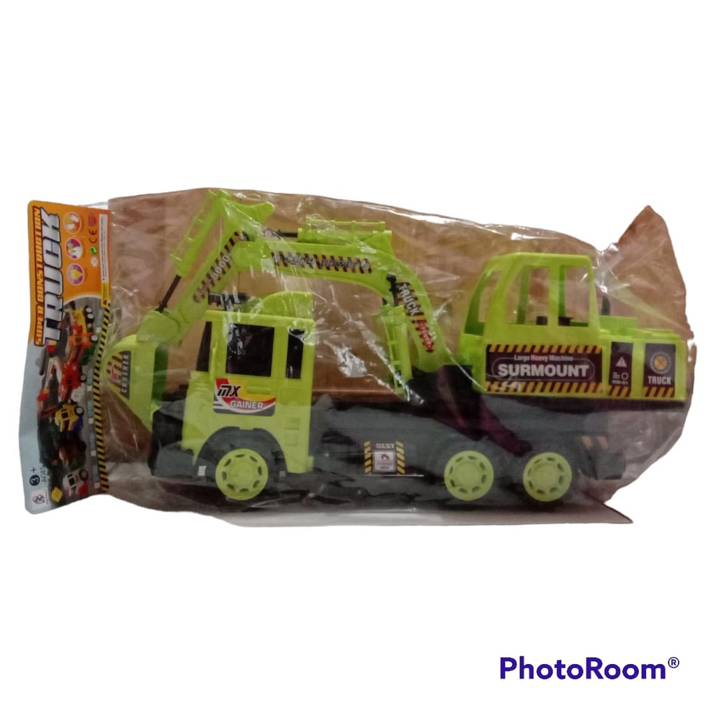 truck excavator gbk/mainan anak/mainan diecast
