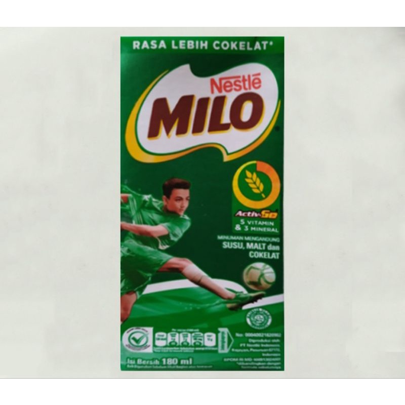 

Milo UHT 180ml (Kartonan)