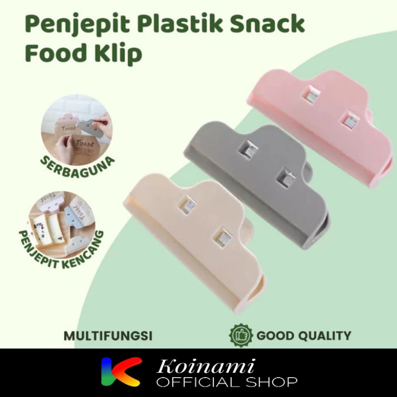 Clip Penjepit Makanan Jumbo - Clip Food - Penjepit Bungkus Makanan Jumbo - Clip Makanan klip makanan