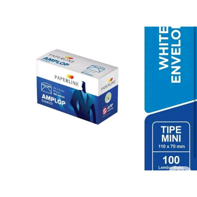 

Amplop Paperline ukuran Tipe Mini