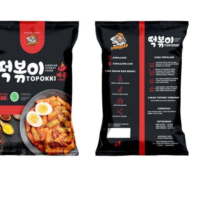 

4.4 Promo Brand Ashiaaap Topokki Instant Ramen Tokpoki Baco Aci Seblak Baso Pedas Mercon rabokki Ramen Tteokbokki Tteokpokki Boci