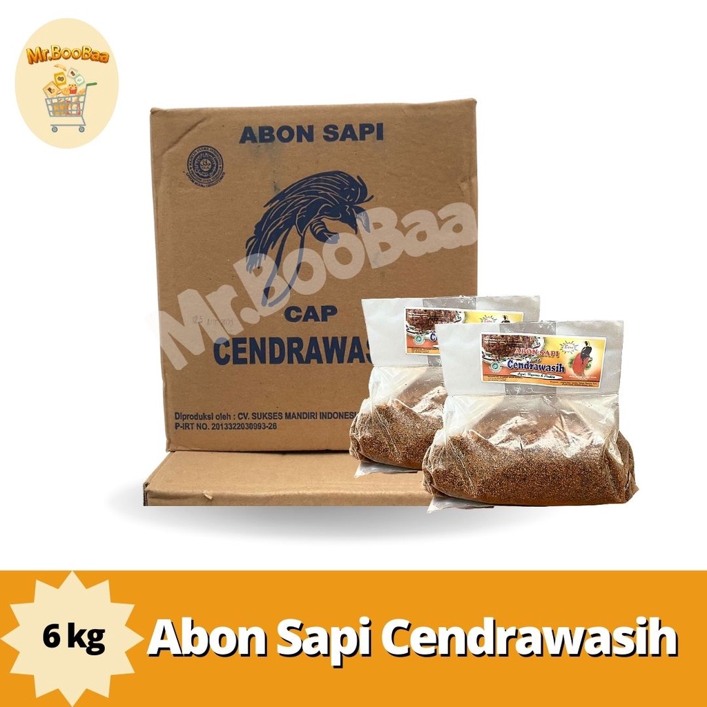 

Cendrawasih Abon Sapi - Abon Sapi Halal 6kg