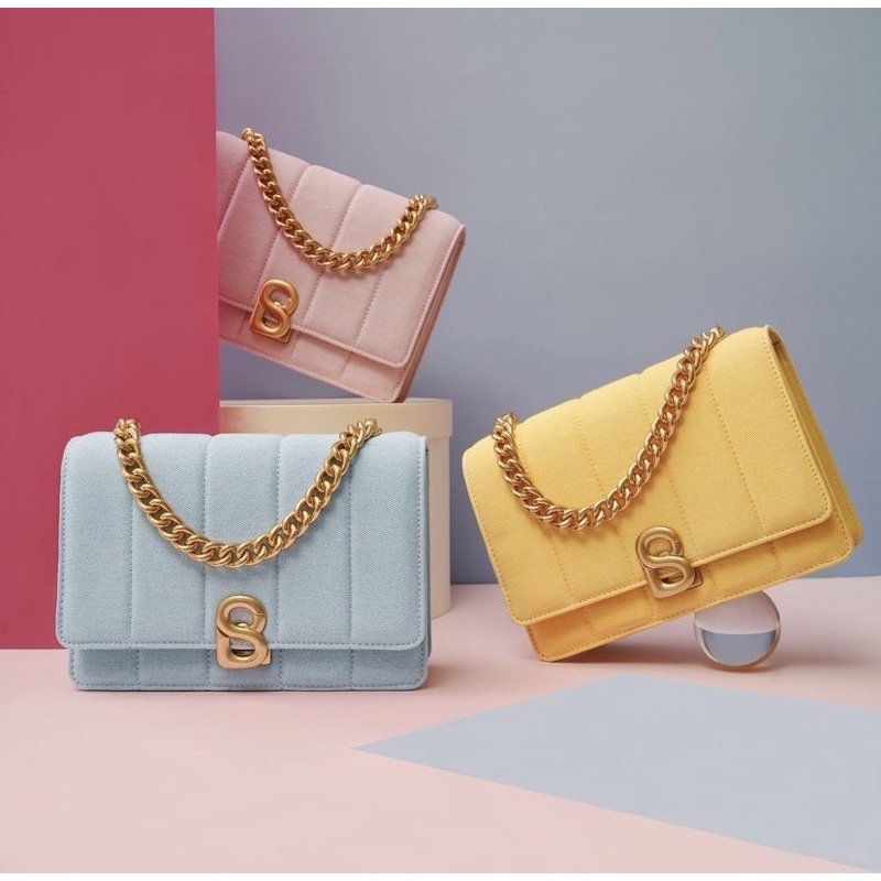 Buttonscarves Nora Denim Bag