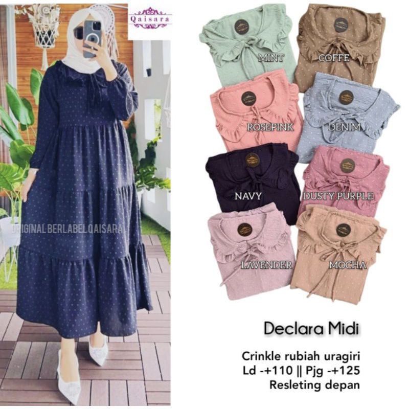 Gamis Lebaran 2024 Model Gamis Terbaru