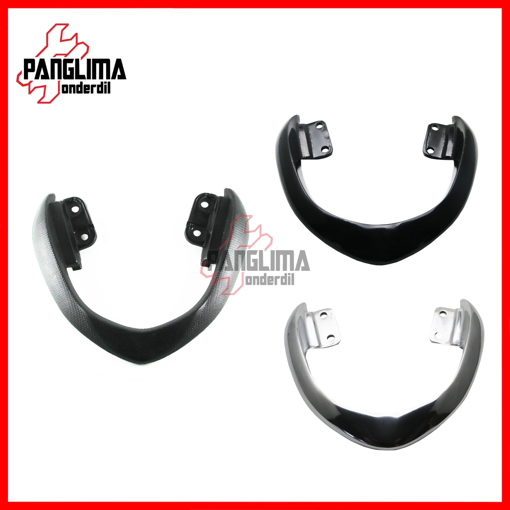 Behel Belakang Honda Beat Lama-Old Karbu Begel-Pegangan Tangan-Bracket-Breket-Handle-Handel-Hendel-Hendle Karet-Besi Jok-Jox