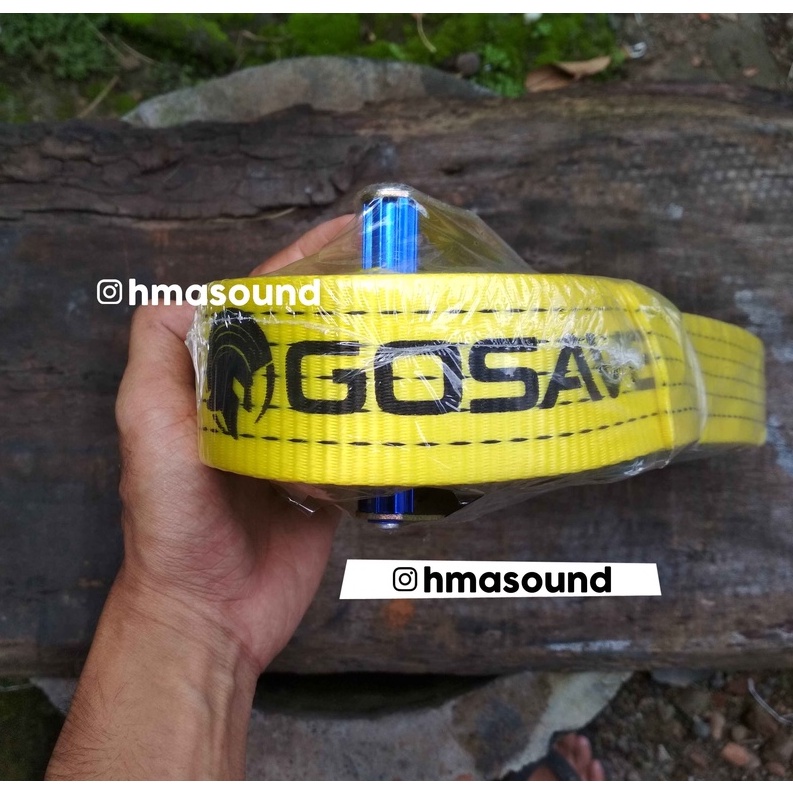 2in/5cm 15m 5Ton Tali trackbelt / tali kretek / tali krek / tali kendaraan Gosave