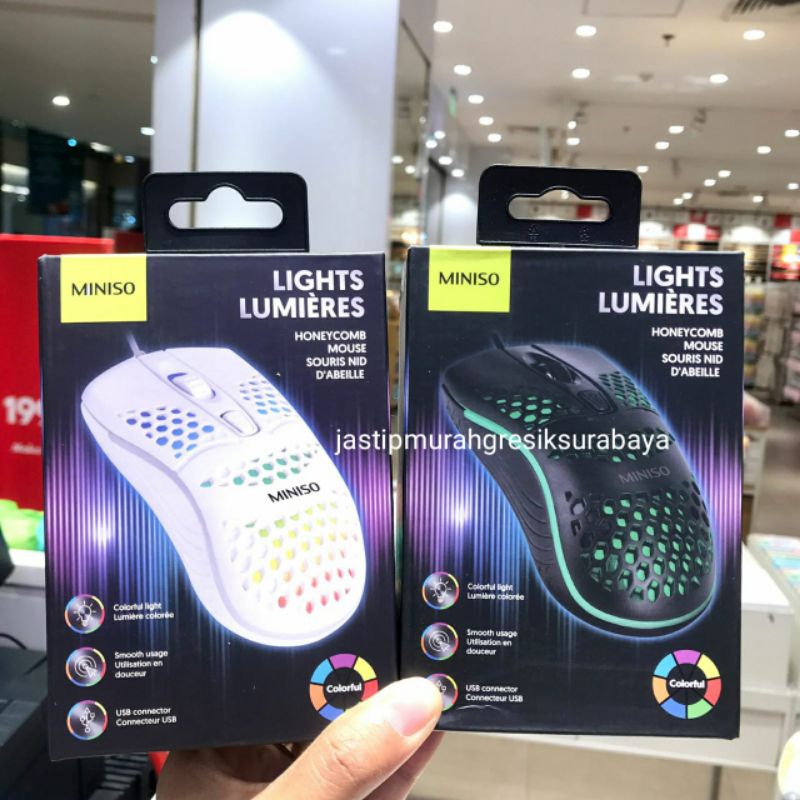MOUSE WITH LIGHT MINISO MOUSE MINISO