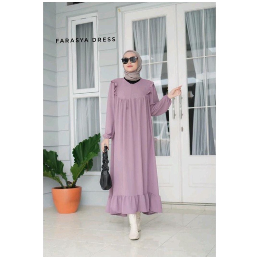 Farasya Dress Airflow Crinckle