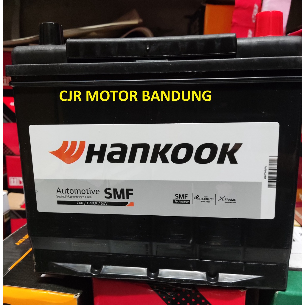 Jual HANKOOK 55D23L 60AH Aki KOREA Kering mobil KIA RIO Outlander