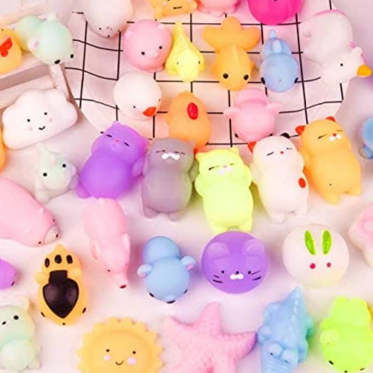 (|R-5C|)❀» squishy mochi mony moni lucu imut dan menggemaskan grosiran isi 10 pcs bisa cod