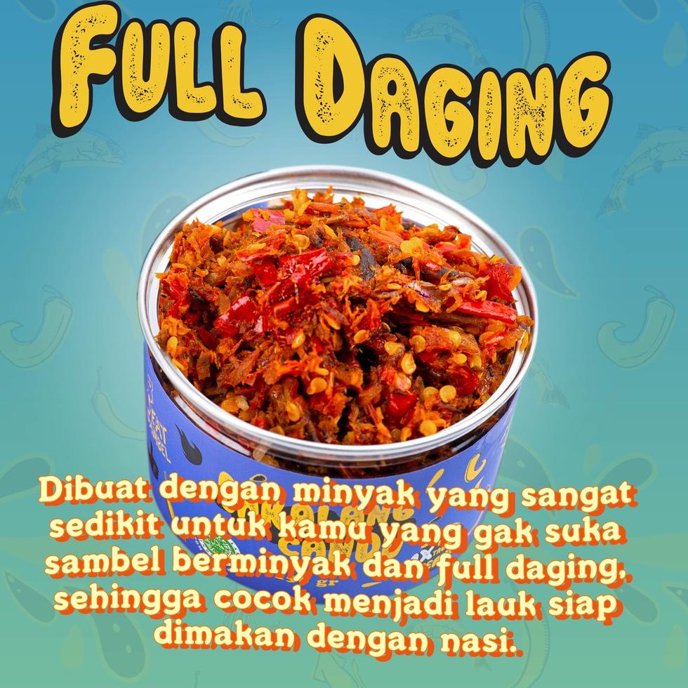 

N(2T➸) Eat Sambel - Cakalang Candu Suir premium