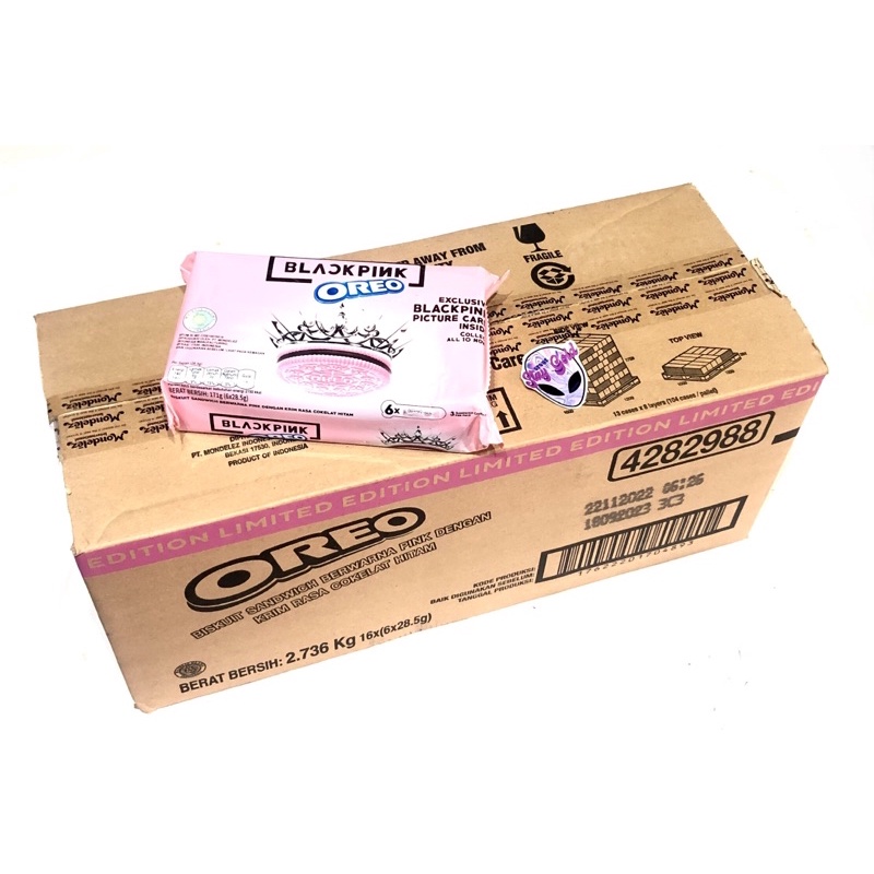 1 DUS OREO BLACKPINK EDISI FREE PC LIMITED EDITION LANGSUNG KIRIM
