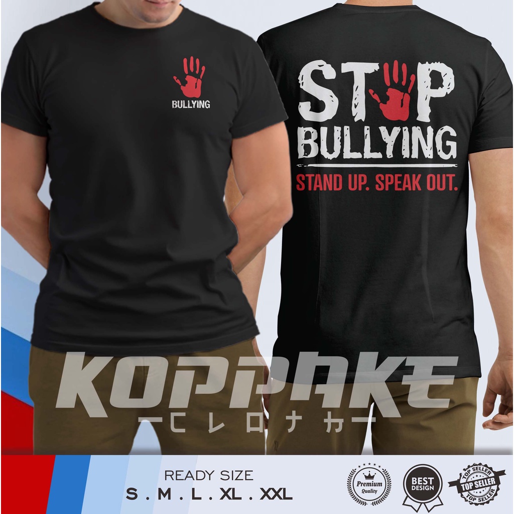 Kaos Stop Bullying Anti Perundungan Agen Perubahan Baju Distro