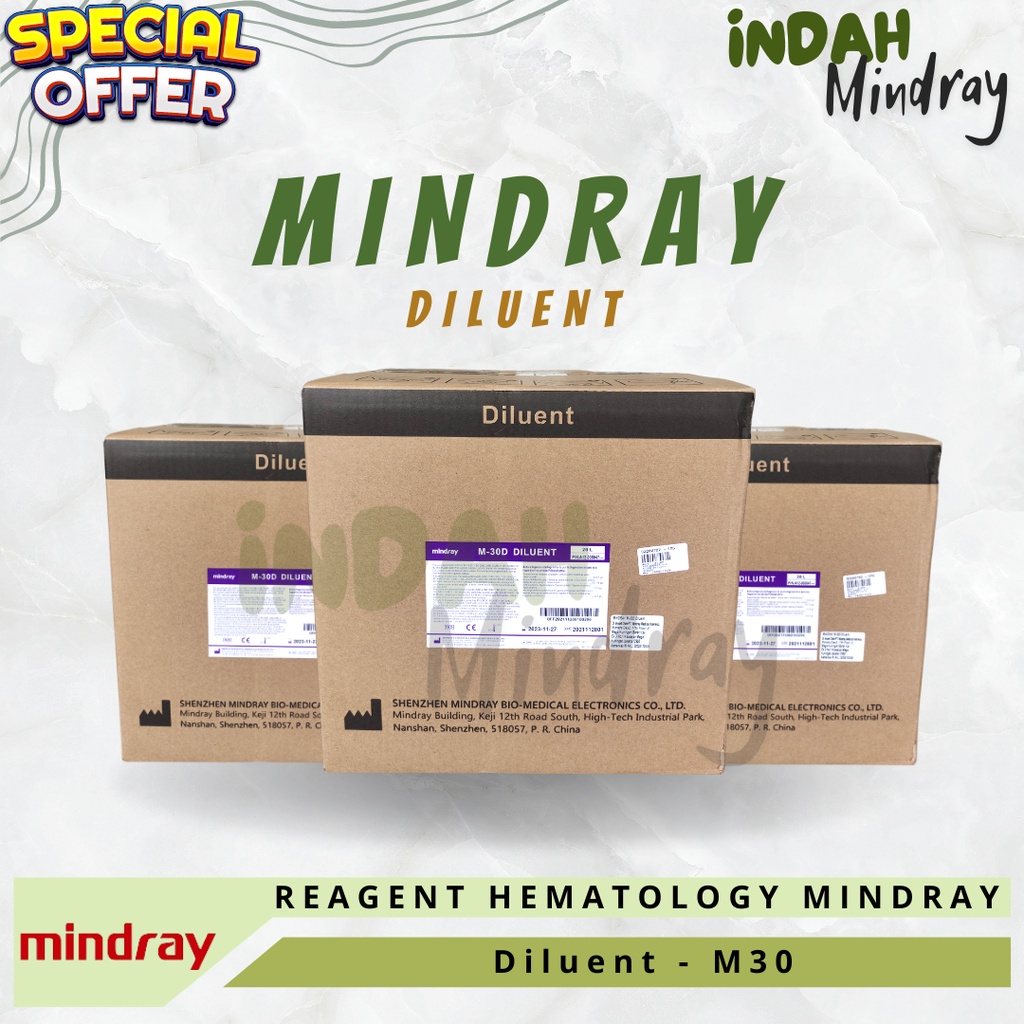 Reagent Hematology Mindray Diluent M30